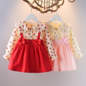 Girls Dress Long Sleeve Spring And Autumn
